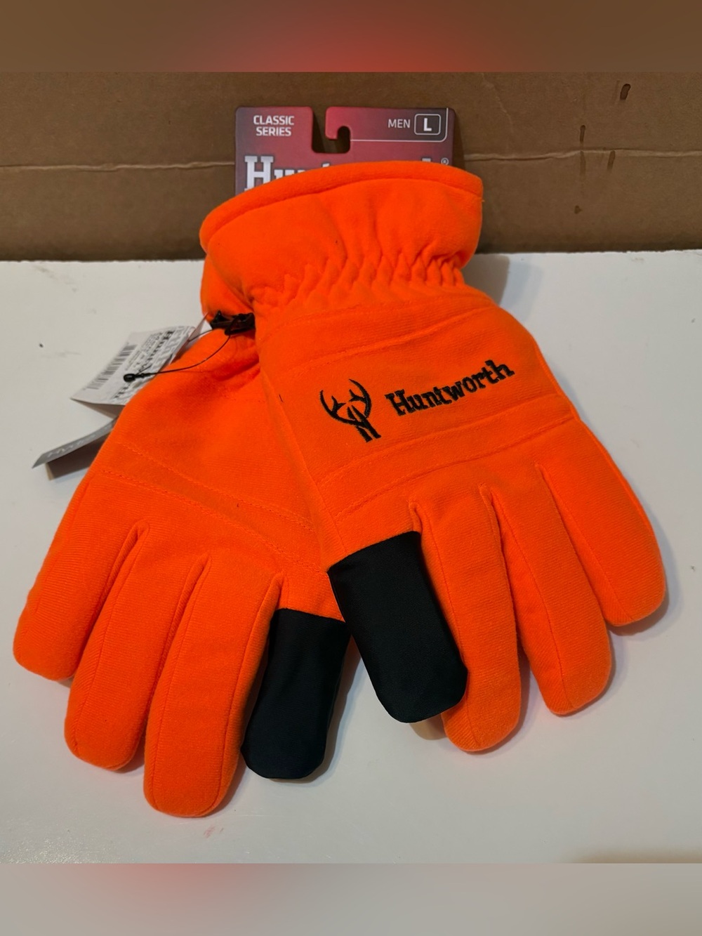 Huntworth Classic Series Seward
Hunting Gloves, Blaze Orange, Sizes
M, L or XL